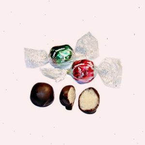 Bolas de Coco y Chocolate